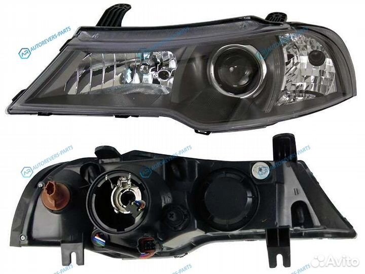 222-1117L-ldem2 Фара daewoo nexia 08-16 LH