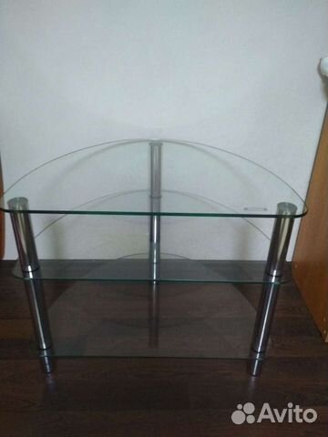 Стеклянная тумба