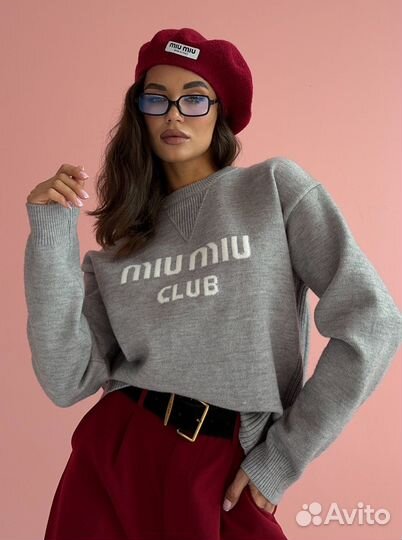 Свитер miu miu