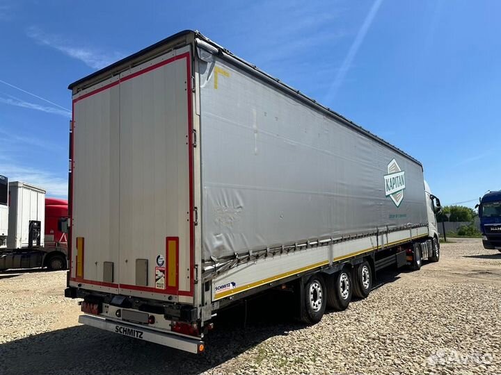 Полуприцеп шторно-бортовой Schmitz Cargobull SCS 24, 2018