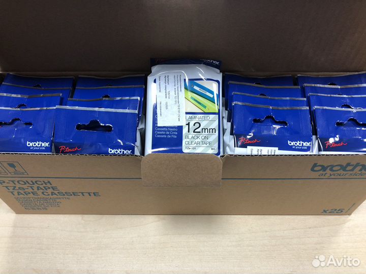 Картридж для этикет принтеров Brother TZe 131