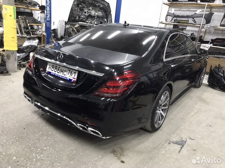 Рестайлинг w222 amg s class amg 63
