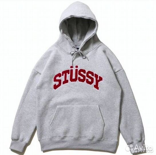 Худи stussy pigment dyed