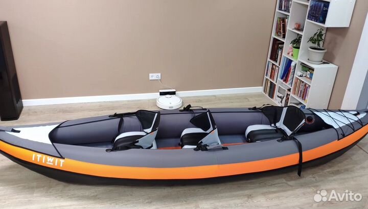 Каяк надувной itiwit 3 (надувная байдарка, каноэ)