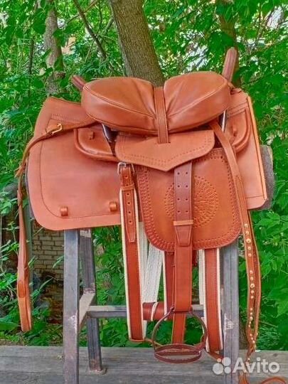 Казачье седло для лошади в различном исполнении