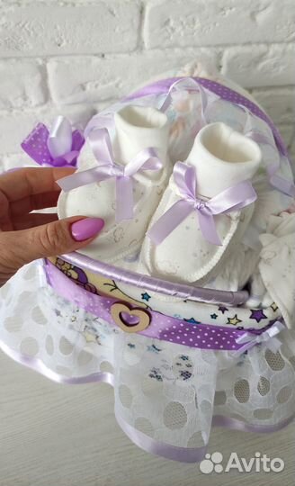 Торт из памперсов / подгузников