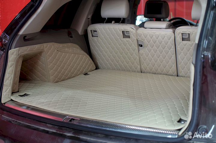 3D коврики из экокожи Audi