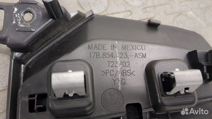 Рамка под щиток приборов Volkswagen Jetta 7 2018, 2019