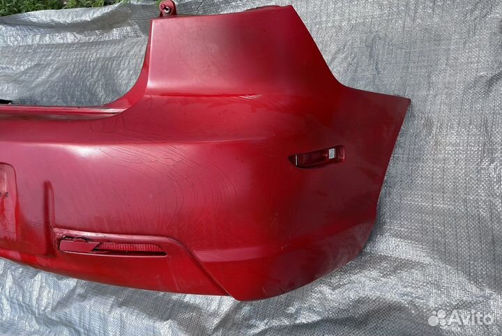 Задний бампер mazda 3 bk седан