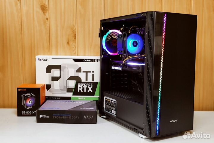 RTX 3060 Ti / i3-12100F / 16Gb / SSD / Гарантия