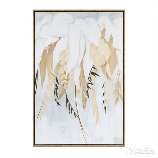 Картина на холсте бежево-голубая 87027 Tomas Stern