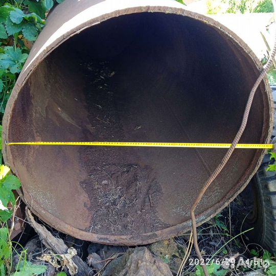 Бочка ёмкость металлическая