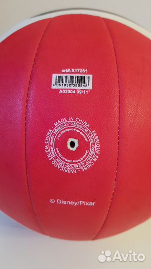 Мяч Adidas Disney Тачки Оригинал d21см
