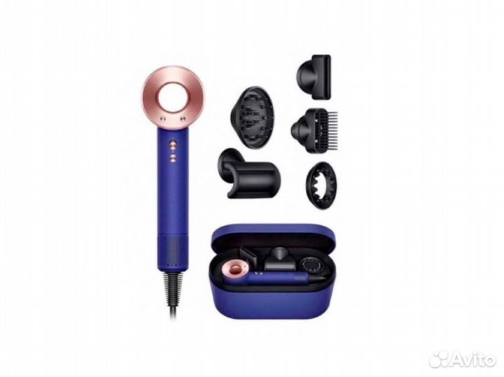 Dyson HD07 (Vinca Blue/Rose) +кейс NEW