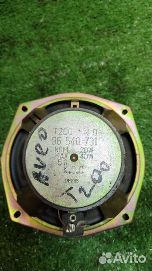 Оригинальные динамики Chevrolet Aveo