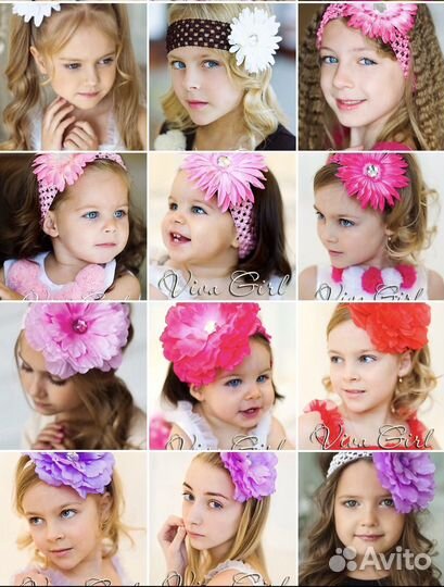 Шапочка трикотаж с цветком