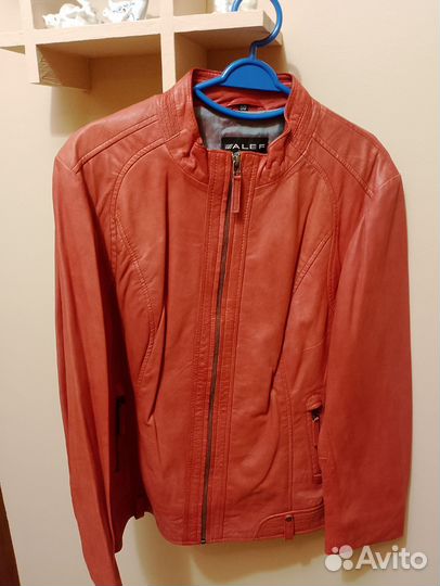 Куртка женская натуральная кожа 54