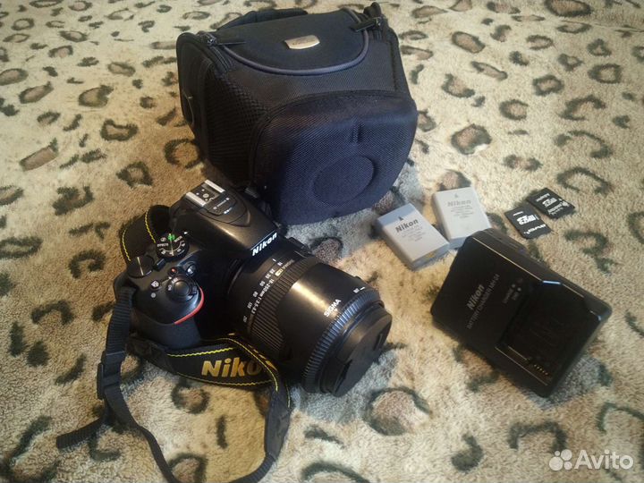 Зеркальный фотоаппарат Nikon 5500+объектив 18-250m