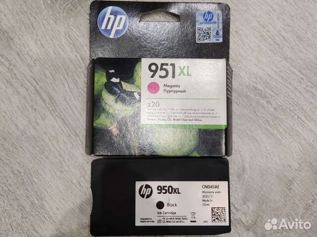 Картридж hp 950 XL черный купить в Санкт-Петербурге | Электроника | Авито