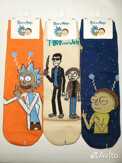 Носки Рик и Морти