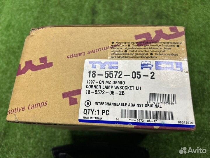 Поворотник передний левый Mazda Demio DW B3