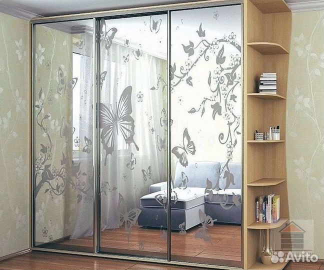 Шкаф купе угловой