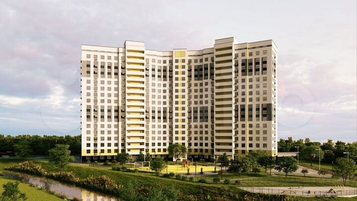 3-к. квартира, 83,3 м², 2/17 эт.