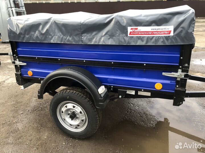 Курганский прицеп крепыш 8213-03 синий