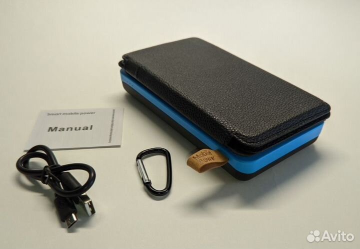 Повербанк 20 000 mAh с солнечной батареей