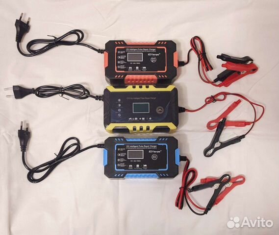 Зарядное устройство для акб 12В 6А автоматическое