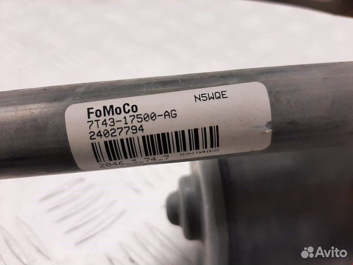 Механизм стеклоочистителя (трапеция дворников)