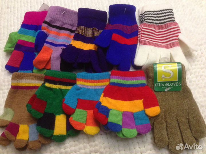 Перчатки и варежки весна-осень-зима