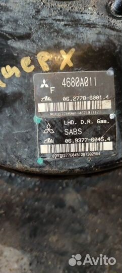 Вакуумный усилитель Mitsubishi Lancer CY2A 4A91