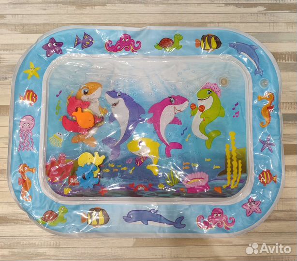 Детский развивающий водный коврик