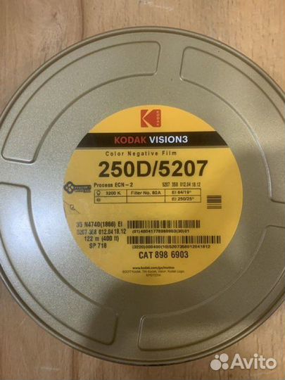 Свежая фотопленка в ассортименте