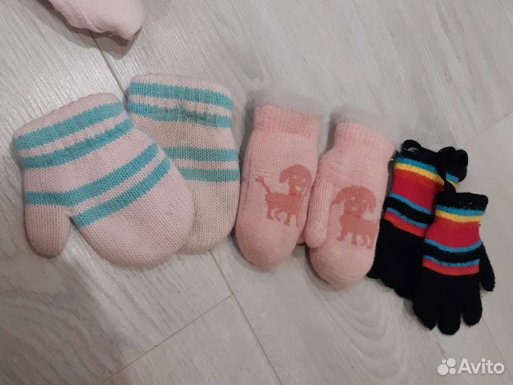 Варежки детские