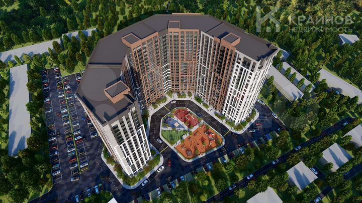 Квартира-студия, 19,9 м², 4/20 эт.