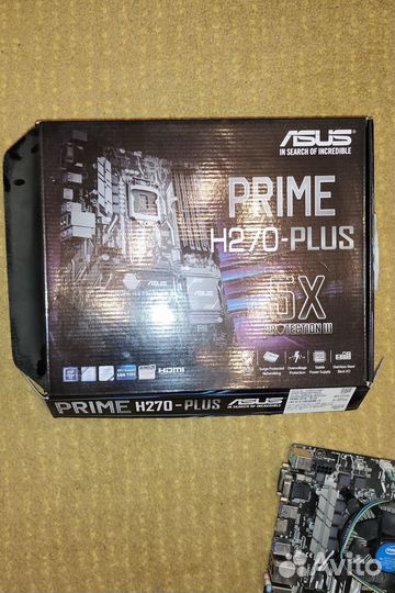 Материнская плата asus prime h270 plus