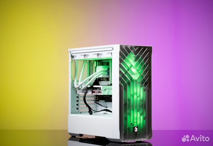 Игровой пк chaotic device205 RTX 4060Ti 8GB NEW Ryzen 5 7500F Phanteks magniumgear NEO Air 2 White