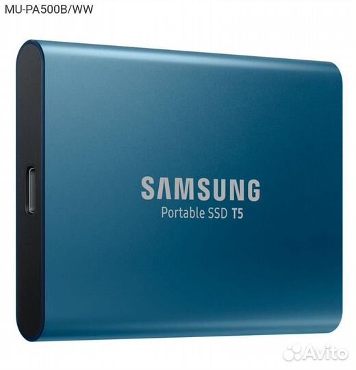 MU-PA500B/WW, Внешний диск SSD Samsung T5 500 гб 1