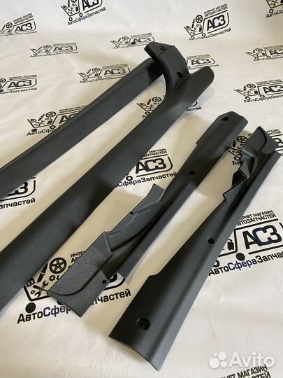 Облицовка порогов внутрення на приору комплект