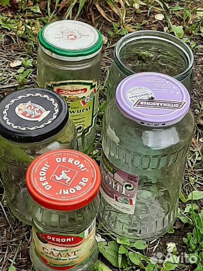Продам стеклянные банки различной емкости