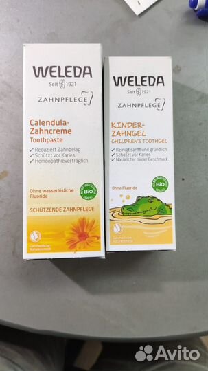 Зубная паста Weleda детская + взрослая