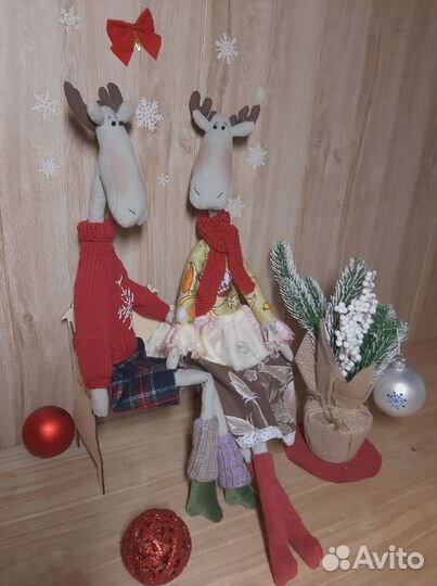 Куклы в стиле тильда для интерьера