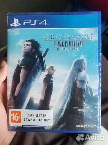 Crisis core final fantasy 7 reunion диск новый купить в Москве ...