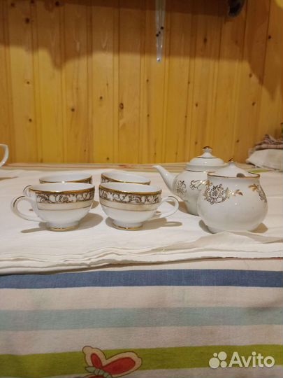 Кофейная группа из столового сервиза