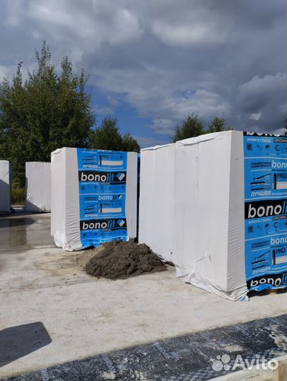 Газобетонные блоки, Газоблоки Бонолит Д500