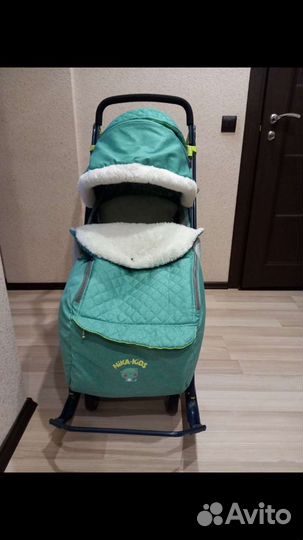 Коляска санки