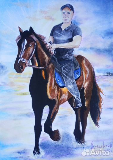 Художник, портреты по фото, картины на заказ