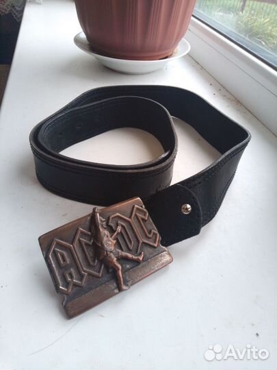 Ремень кожаный